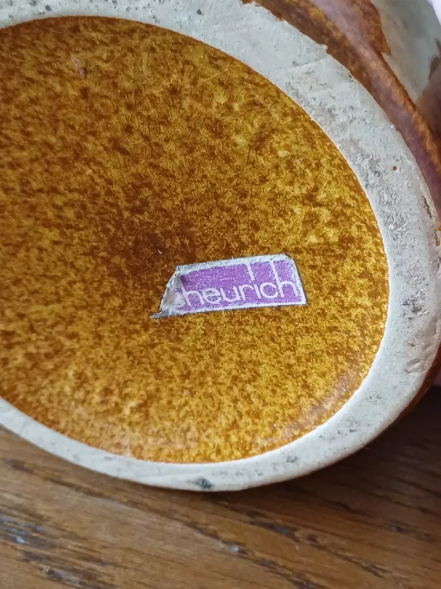 Jarrón vintage Scheurich Alemania