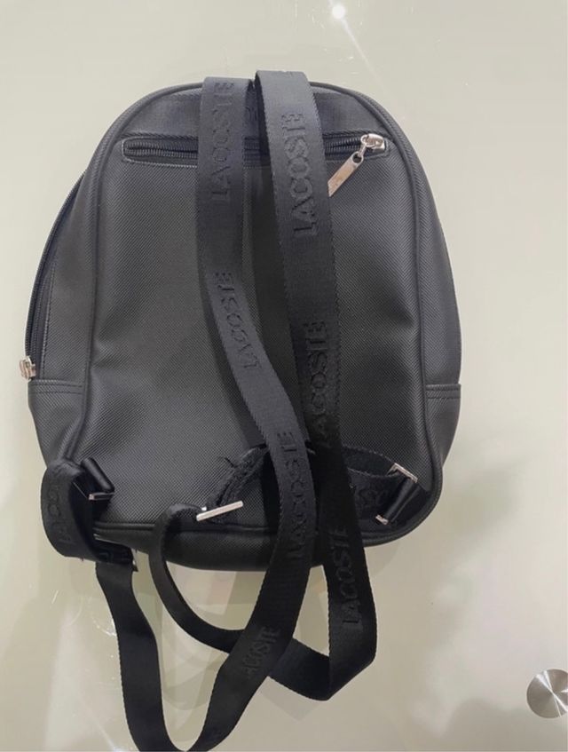 Mochila Lacoste Negra