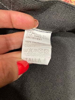 Falda uniforme Sagrada Familia Josefina talla 6