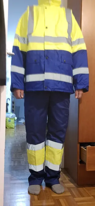 Ropa de trabajo alta visibilidad de invierno ☃️