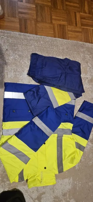 Ropa de trabajo alta visibilidad de invierno ☃️
