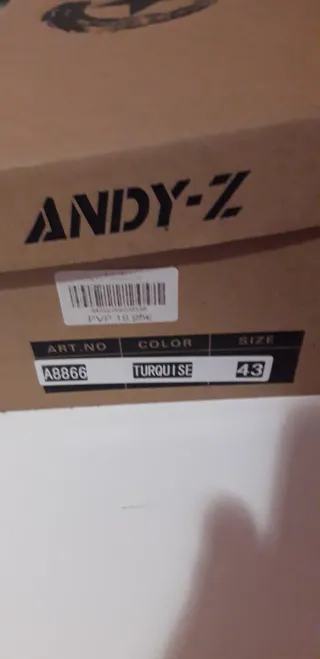 Zapatillas ANDY-Z Talla 43