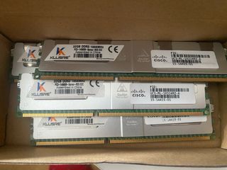 128 GB RAM (4x 32GB) DDR3 REG ECC KLLISRE