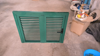 Persiana Mallorquina Lama Fija Verde