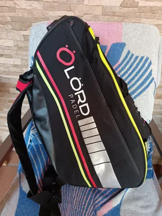 Mochila Pádel LÖRD Negra y Amarilla