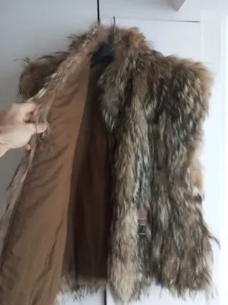 Chaleco de piel auténtica