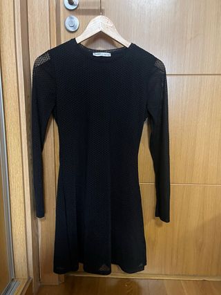 Vestido negro fiesta S