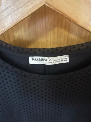 Vestido negro fiesta S