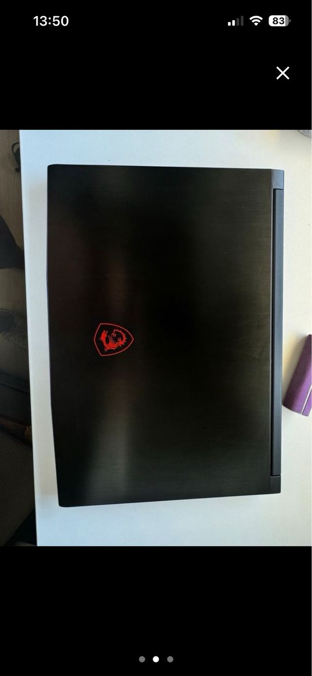 Laptop MSI GF63 Thin Nero