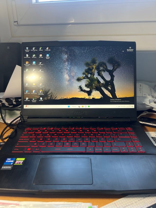 Laptop MSI GF63 Thin Nero