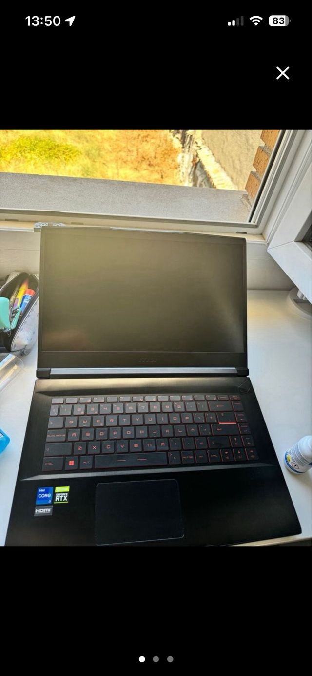 Laptop MSI GF63 Thin Nero