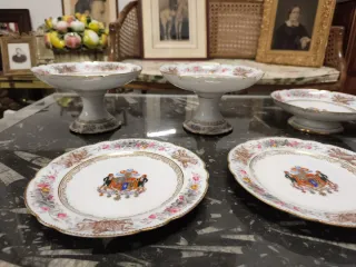 Vajilla Antigua Porcelana General Prim