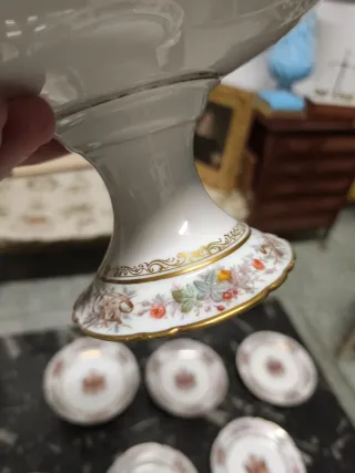 Vajilla Antigua Porcelana General Prim