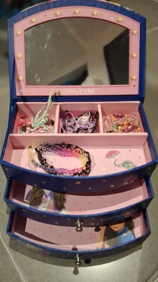 Scatola portagioie Top Model per bambini