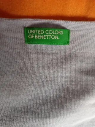Chaqueta punto United Colors of Benetton azul M