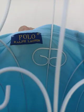 Polo Ralph Lauren Camiseta Manga Larga Oso Azul
