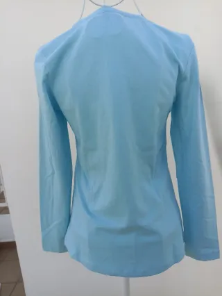 Polo Ralph Lauren Camiseta Manga Larga Oso Azul