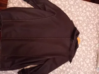 Abrigo Adolfo Dominguez Negro/Marrón