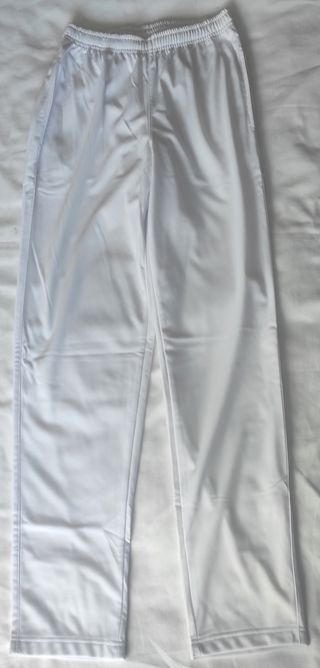 Pantalón chándal blanco acetato