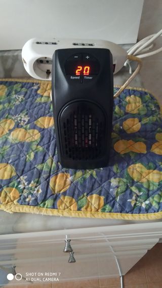 Minitermoventilatore Rohs nero