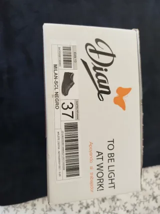 Zapatos Dian Trabajo Negros