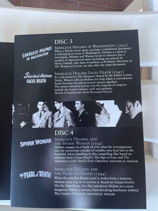 Sherlock Holmes: The Definitive Collection, 7 DVD