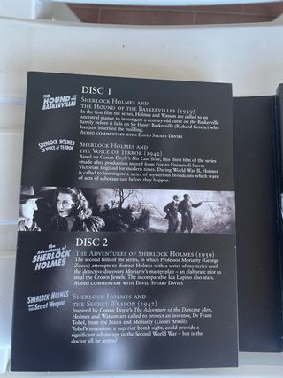 Sherlock Holmes: The Definitive Collection, 7 DVD