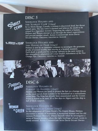 Sherlock Holmes: The Definitive Collection, 7 DVD