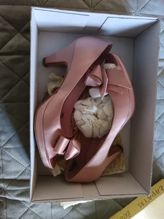 Zapatos de Salmón Marypaz Talla 38