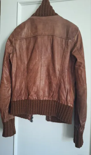 Cazadora Maison Scotch vintage marrón