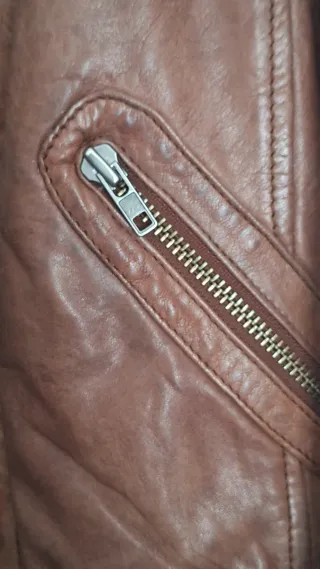 Cazadora Maison Scotch vintage marrón