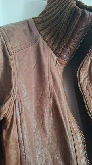 Cazadora Maison Scotch vintage marrón