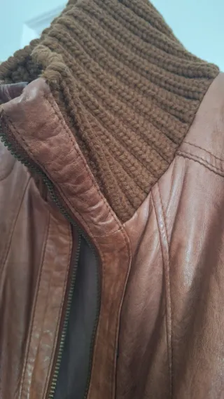 Cazadora Maison Scotch vintage marrón