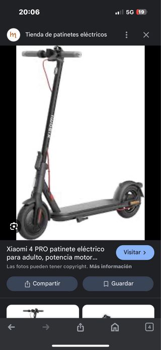 Patinete eléctrico Xiaomi