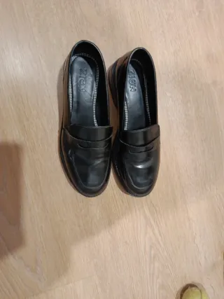 Mocasines Zign Talla 42 Negros