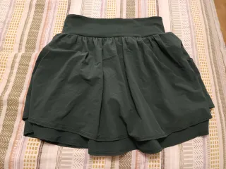 Falda de pádel verde