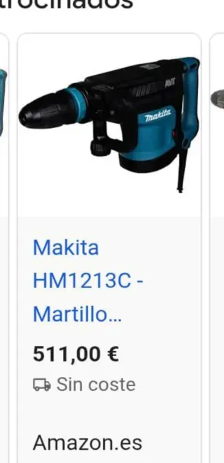 Radial Bosch y Martillo percutor makita