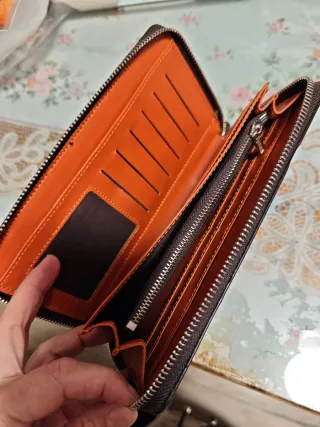 Monedero Baellerry Piel Marrón