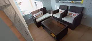 Conjunto de Muebles de Exterior Ratán