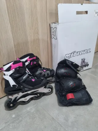 Patines en línea MÍtical con protecciones