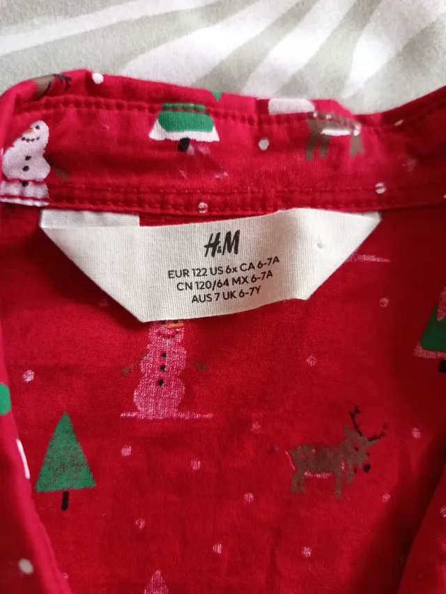 Camisa Navideña Niño H&M