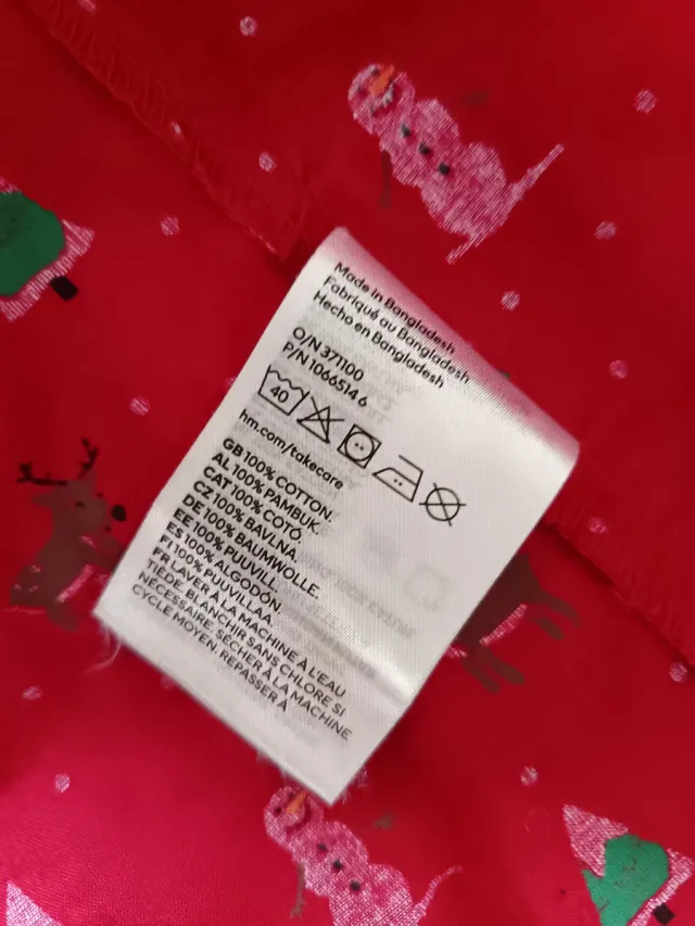 Camisa Navideña Niño H&M