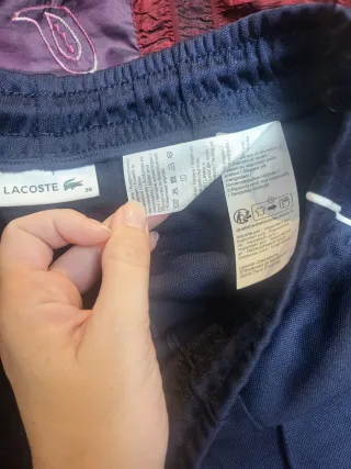 Pantalón chándal Lacoste azul, sin estrenar