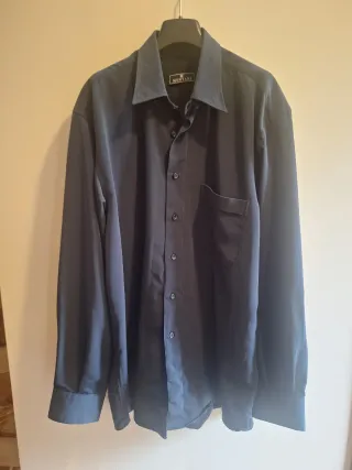 Camisa de vestir caballero Talla 42 azul