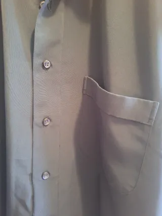 Camisa de vestir caballero Talla 42 azul