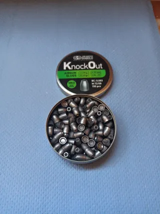 Balines KnockOut 6.35mm Cal 25 (150 uds).