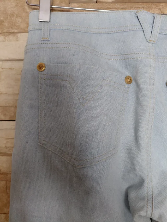 Pantalón Vaquero Versace Azul Claro