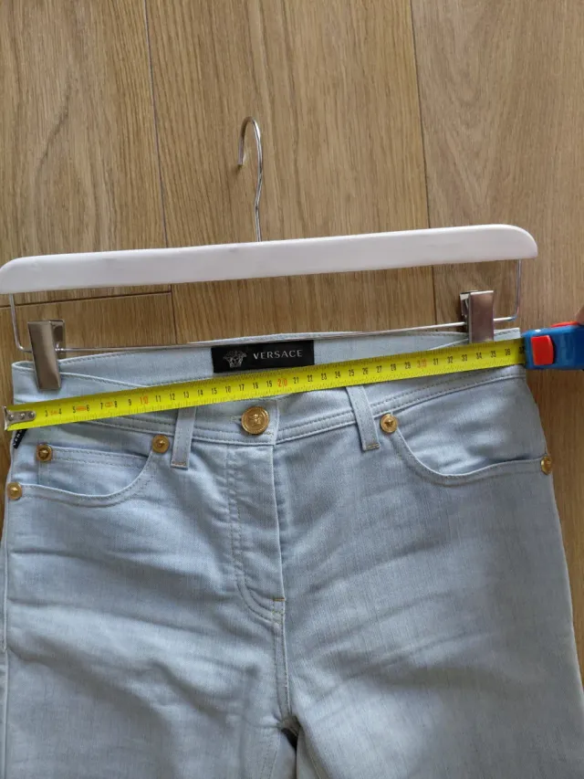 Pantalón Vaquero Versace Azul Claro