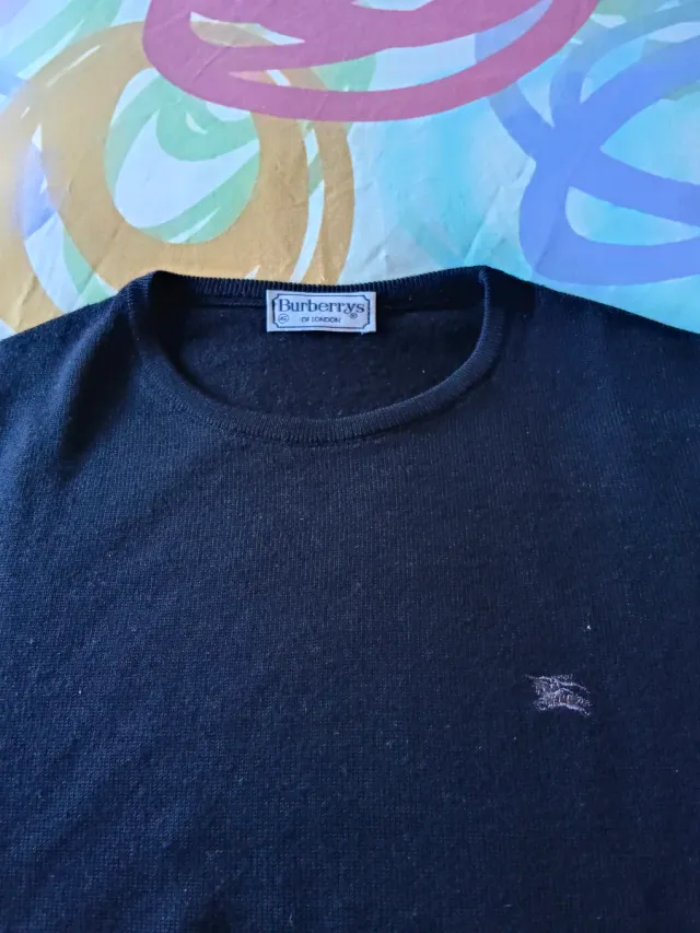 Jersey Burberry Negro