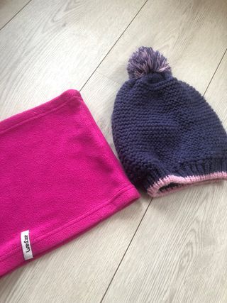 Gorro y braga niña Wed'ze